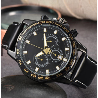 Men's Six-pin Full-function Quartz Watch