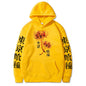 Velvet Thickened anime Trendy Pullover hoodies