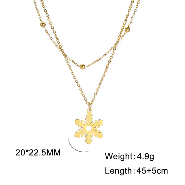 Elegance Exquisite Stainless Steel Titanium Steel Necklace - Stuffs & Savers