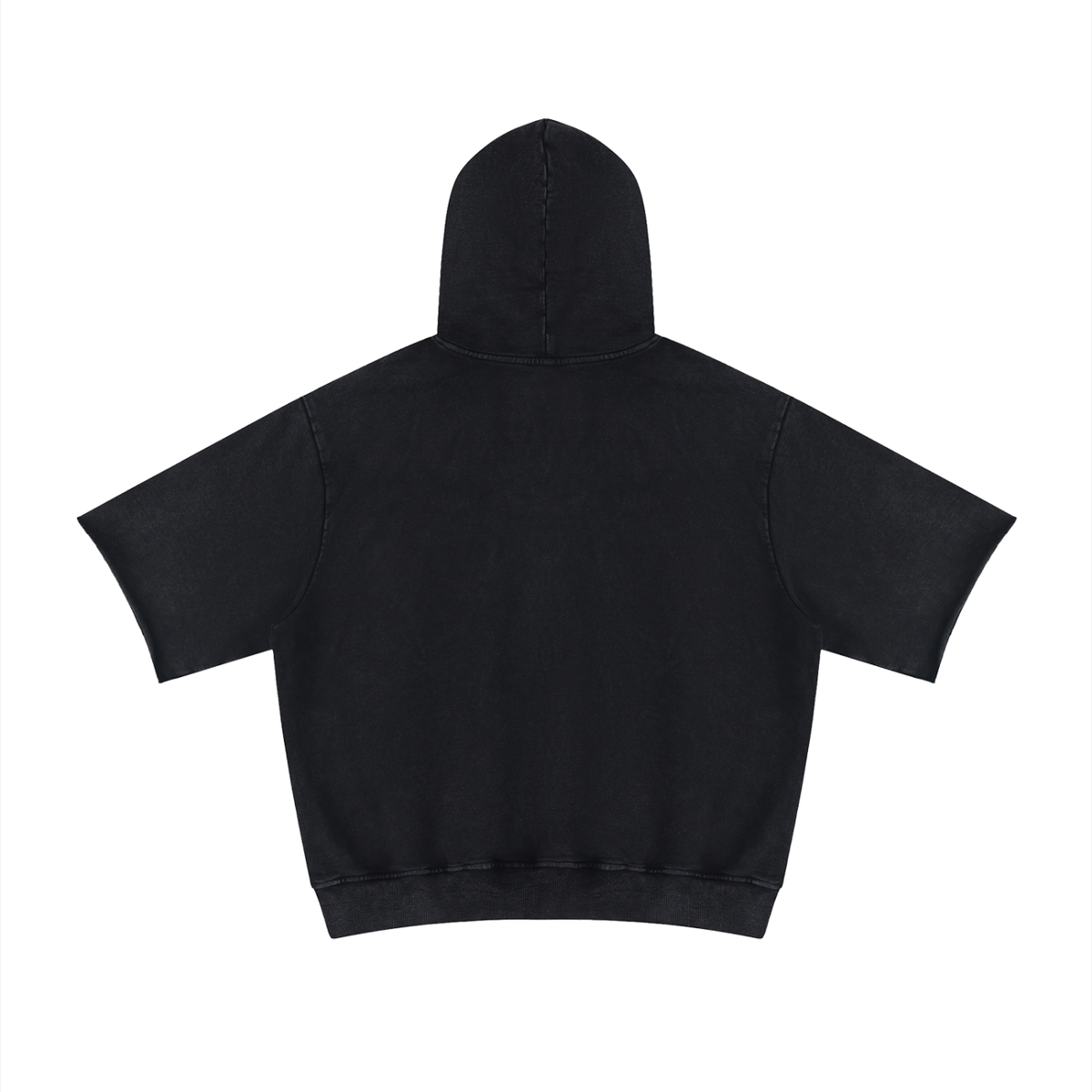 Waran Mineral Wash Short Sleeve Hoodie