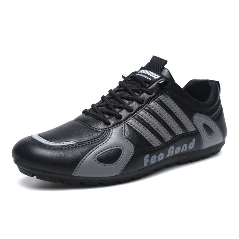 Men's breathable leather casual shoes