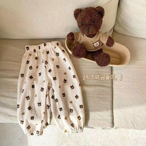 Korean-Style Ankle-Tie Cropped Pants
