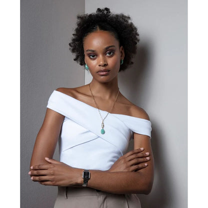 Ladies' Earrings Viceroy 14198E01014 Turquoise