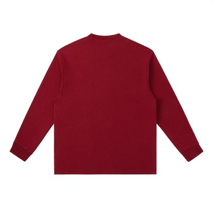 Crewneck Long-Sleeve T-Shirt | Spider Eight 280GSM