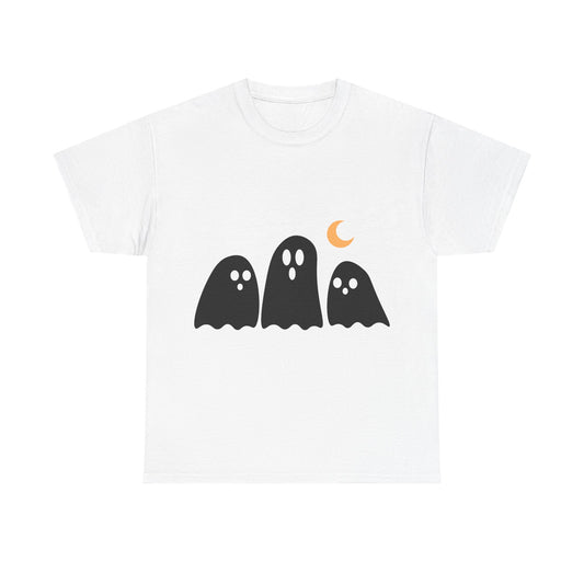 Halloween Ghost Unisex Heavy Cotton Tee