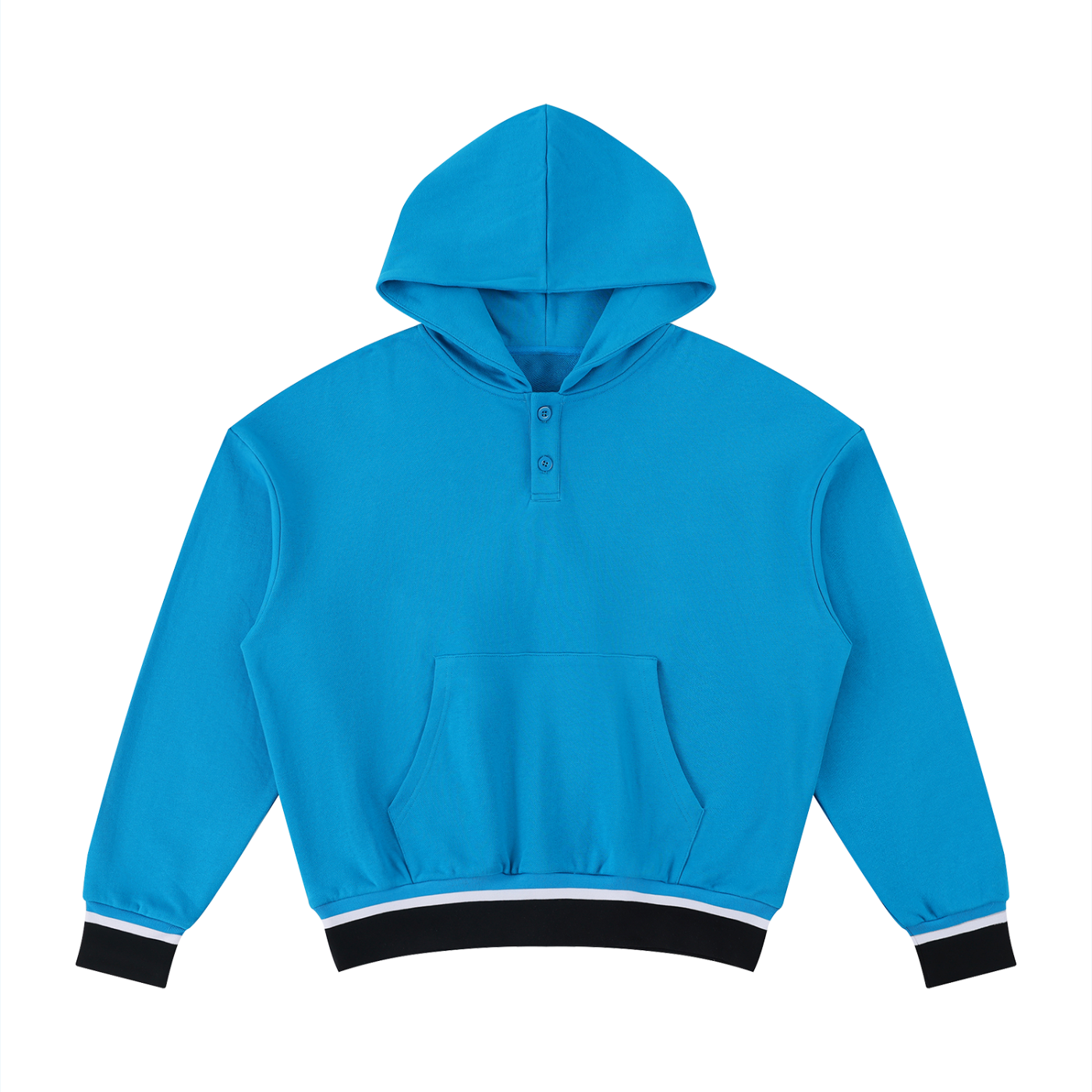 Unisex Oversized Color Block Boxy Hoodie 400GSM
