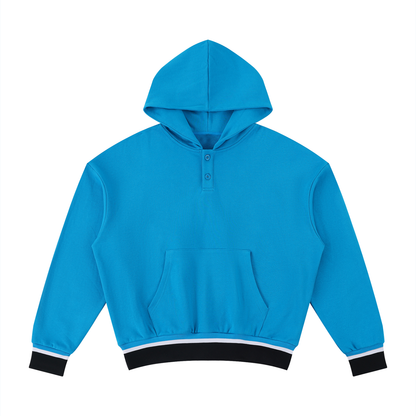 Unisex Oversized Color Block Boxy Hoodie 400GSM