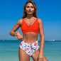 Women's Two-piece Swimsuit Bikini Nylon