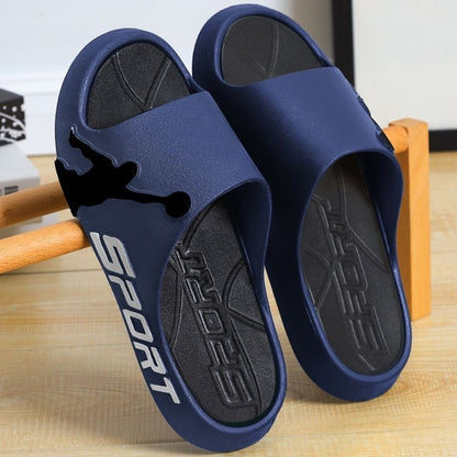 Men's Thick-soled Basketball Fashion Slippers