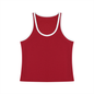 Women's Color Block Cropped Tank Top 220GSM