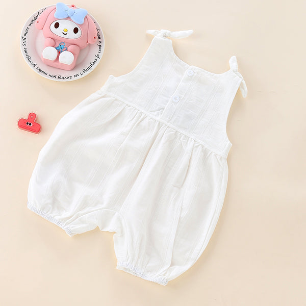 Salopette bébé fille en coton Personnalité Mode