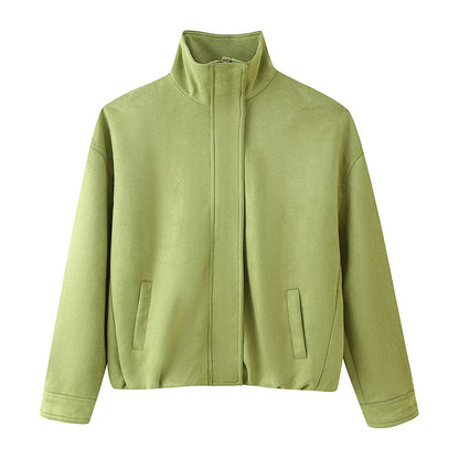 stand up collar jacket