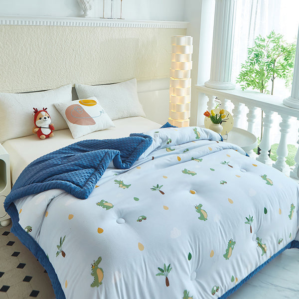 Beanie Blanket Washed Cotton Quilt