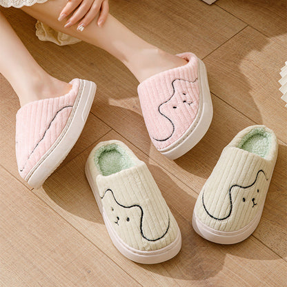 Winter Warm Plush indoor Shoes