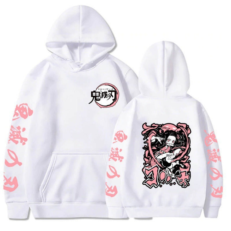 Japanese Anime Ghost Slayer Blade pullover hoodies
