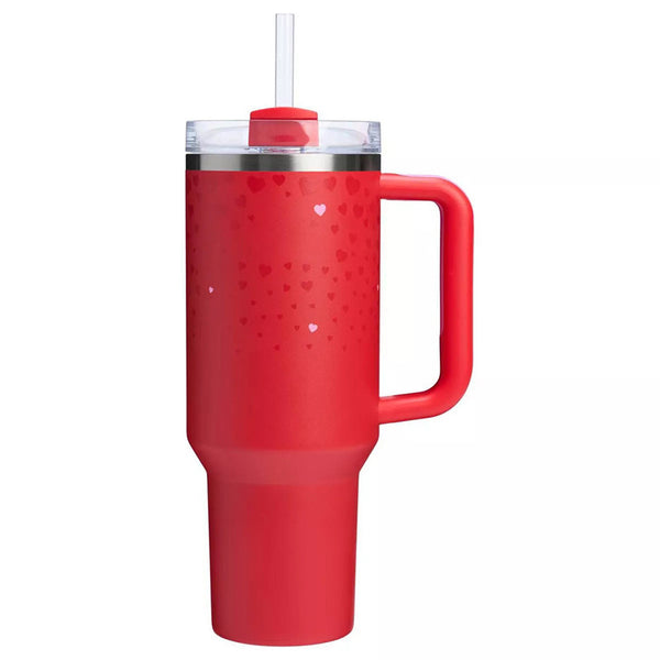304 Stainless Steel Heart-Pattern Thermos Cup