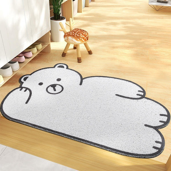 PVC Cartoon Bear Door Mat