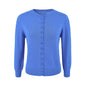 Round Neck Cropped Knit Cardigan
