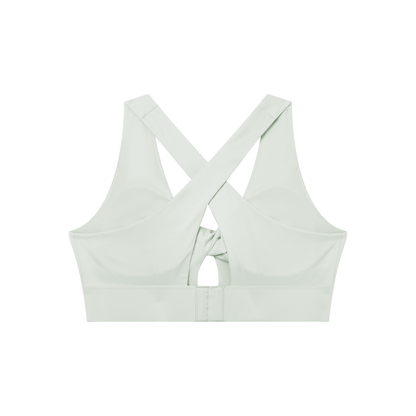 Women's Twist Front V-Neck Sports Bra