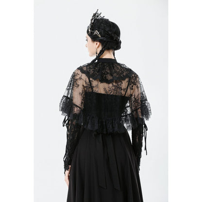Capelet dentelle à volants Bellatrix Dark in Love