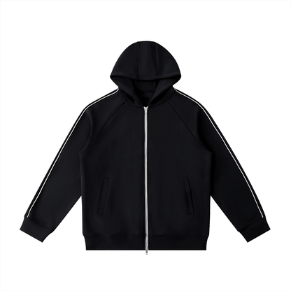 Waran Heavyweight Raglan Sleeve Zip Hoodie