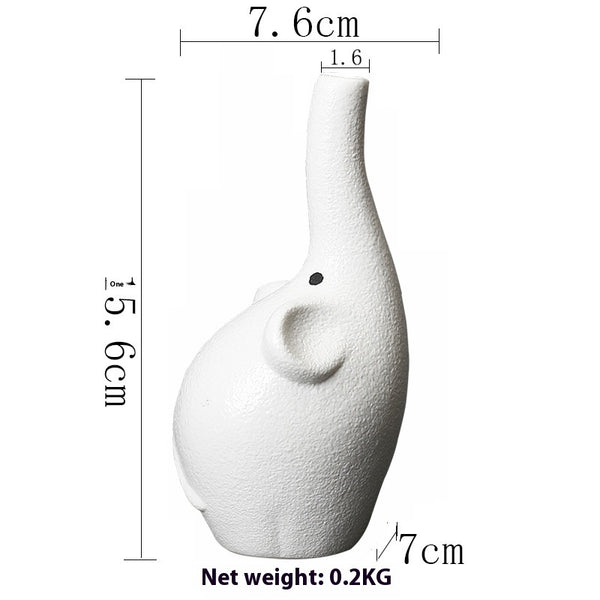 Cartoon Ceramic Vase for Dried Flowers