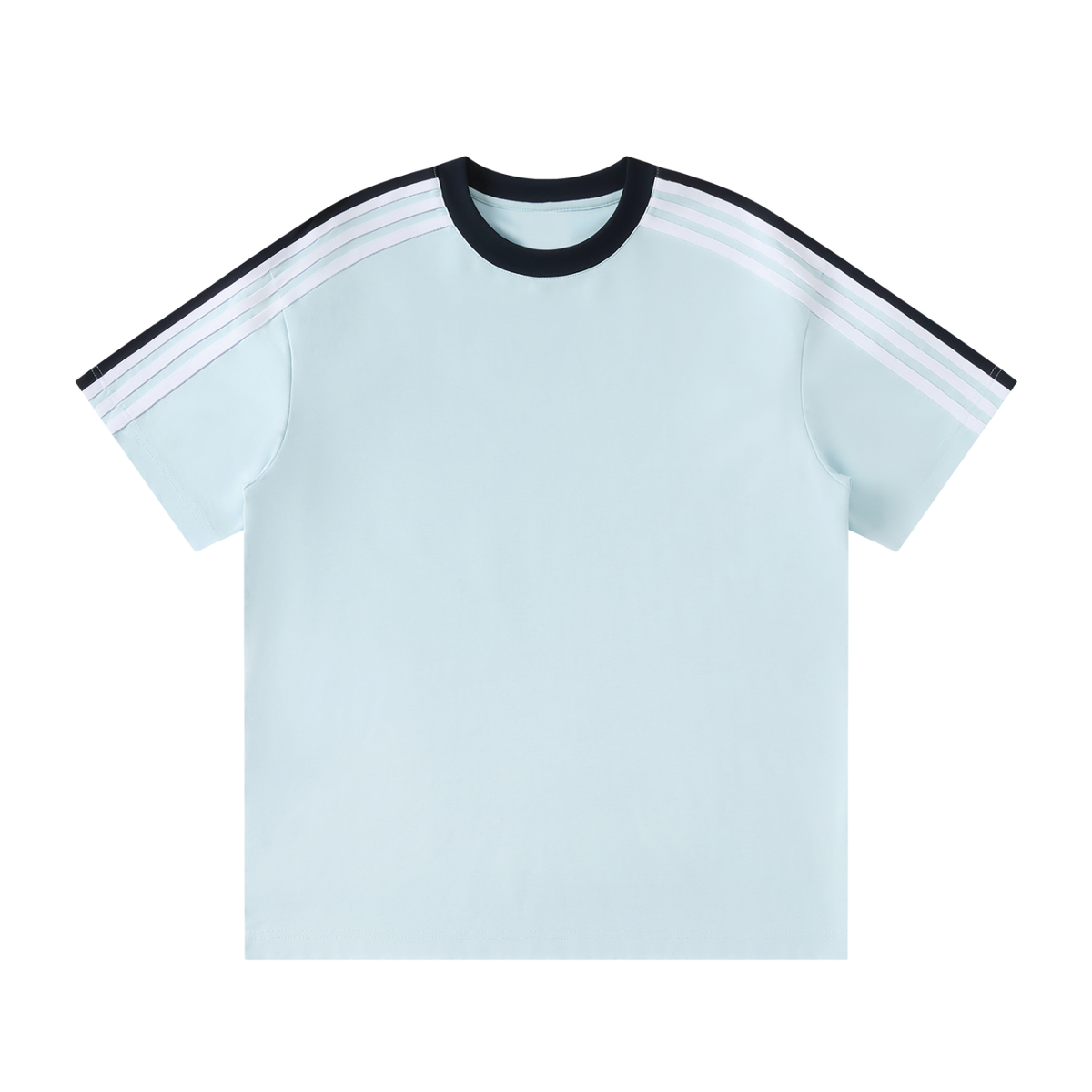 Waran Unisex Colorblock Striped T-Shirt