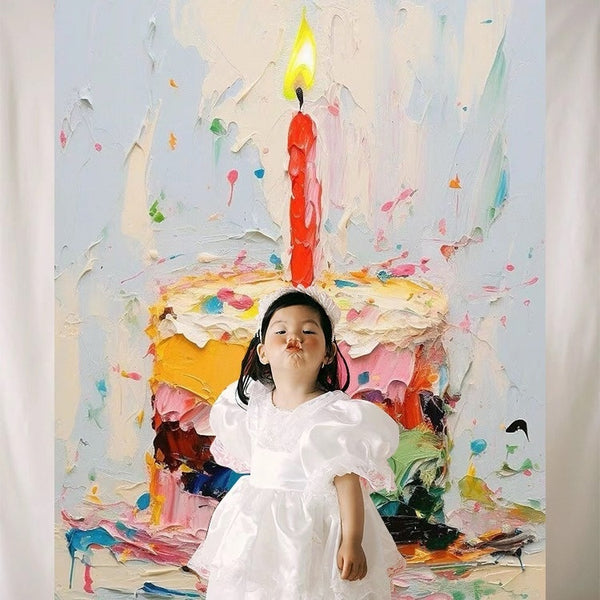 Birthday Party Layout Background Wall