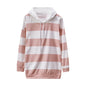 Women's Long-sleeved Striped Thin Sweater