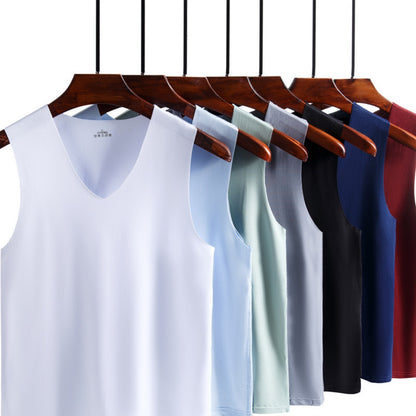 Men's Seamless Ice Silk Vest