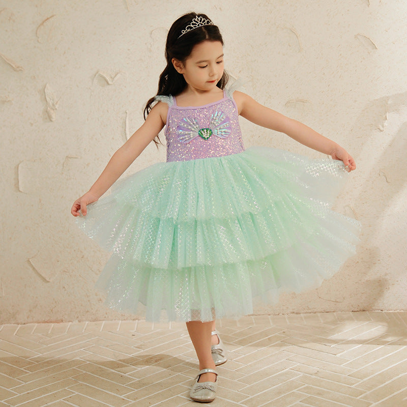 Mermaid Princess Girls' Dresses