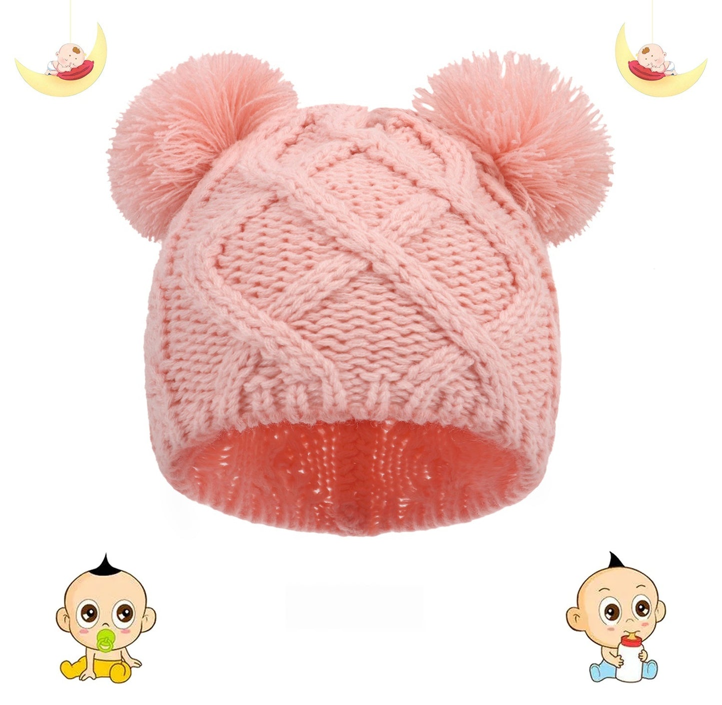 Children's Knitted Wool Hat
