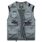 Mesh Cargo Sleeveless Jacket Tool Vest