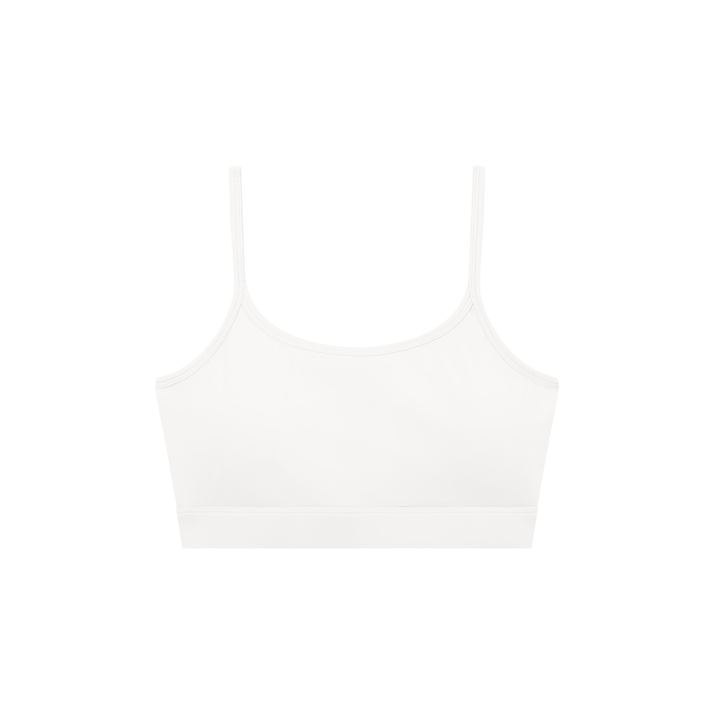 Women's Solid U-Neck Sports Bra