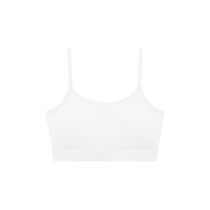 Women's Solid U-Neck Sports Bra