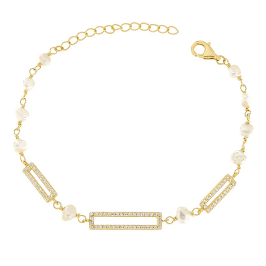 Ladies' Bracelet New Bling 9NB-PRL11B