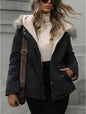 Aveloria Hooded Cinched Waist Casual Parka