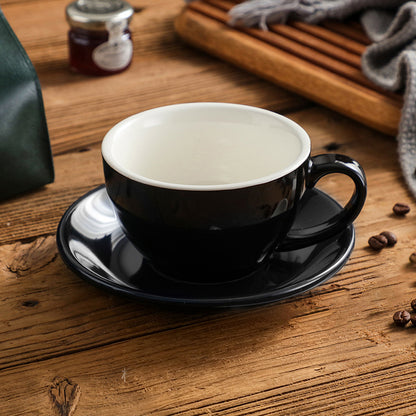 Nordic Minimalist Ceramic Coffee Cup Set – 300ml