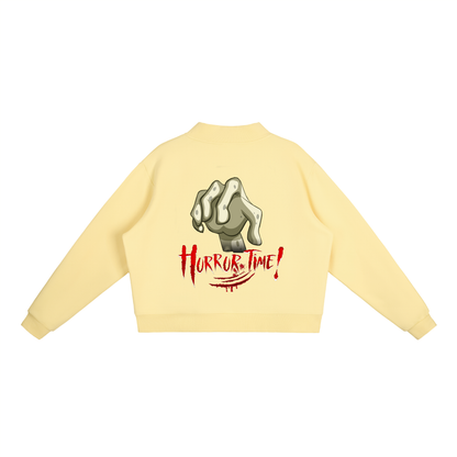 Fleece,Mock neck,Sweatshirt