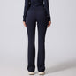 Women's Wide-leg High-waisted Slim-fit Flared Pants