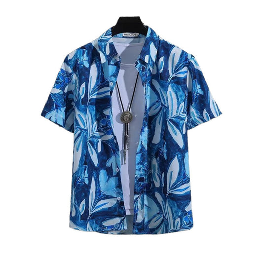 Men's Niche Design Loose Casual Shirt