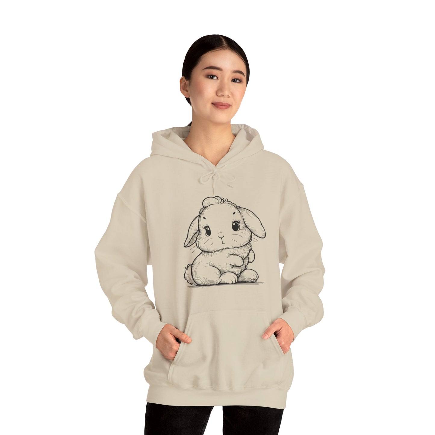 Bunny Unisex Heavy Blend Hooded Sweatshirt