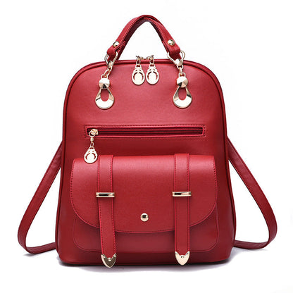 Sac à dos deux-en-un en cuir PU pour femme
