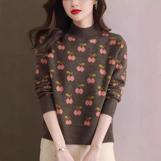 Women's Cashmere Sweater turtleneck