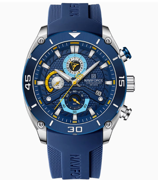 Naviforce Silicone Watrproof Watch