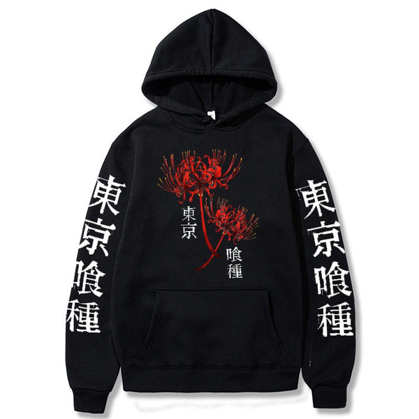 Velvet Thickened anime Trendy Pullover hoodies