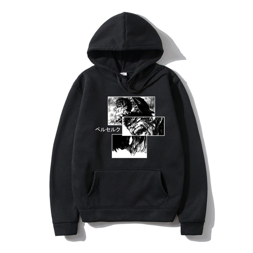 Berserk Loose Hooded Sweatshirt