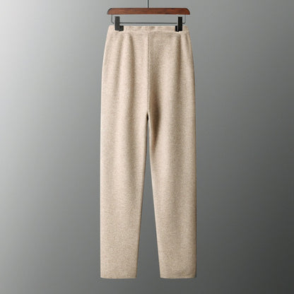 Stand Collar Zipper Cardigan Jacket Pants Set