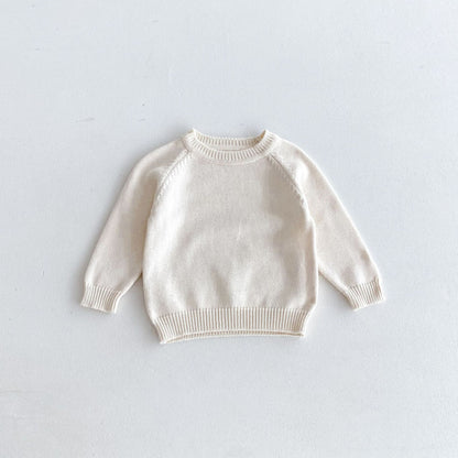 Baby Pullover Raglan L/S Top And Trousers