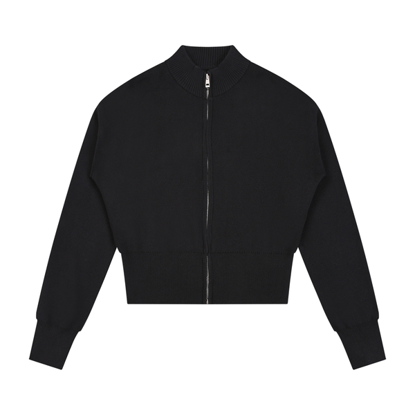 Women’s Mock Neck Zip Up Cardigan